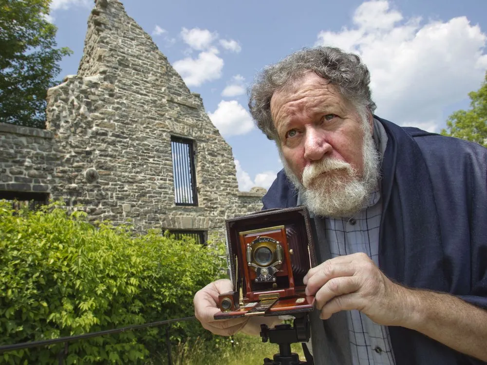 Portrait of Gordon Beck, photographer and co-founder of From Here To Infinity Gallery in Brockville